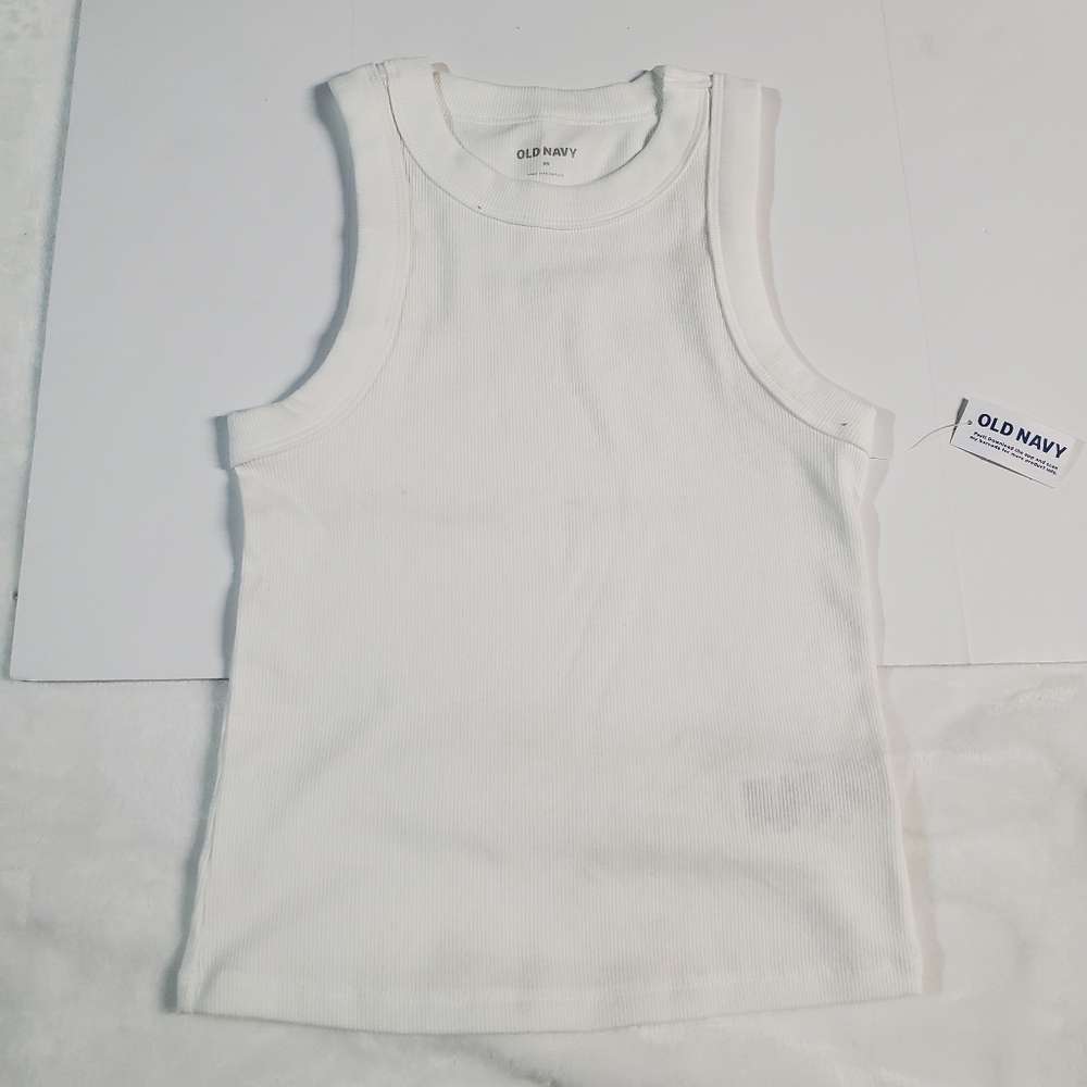 NWT-Old Navy Classic White Tank Top